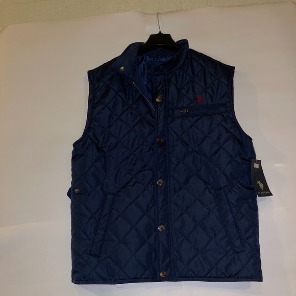 U.S. POLO ASSN. Vest Navy - Picture 4 of 8